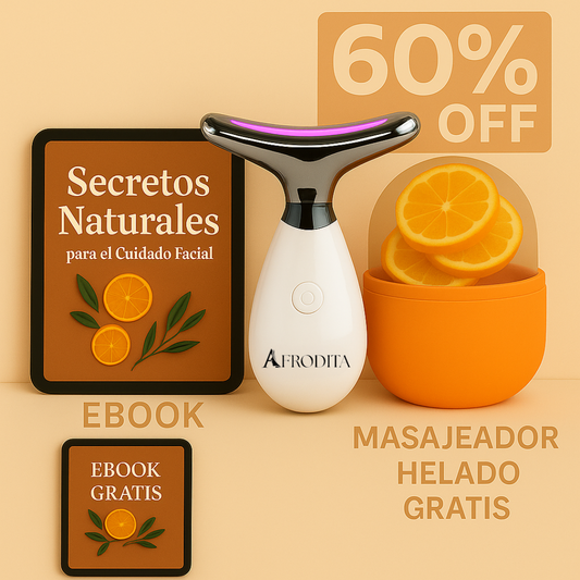 AFRODITA Escultor Facial LED 3 en 1