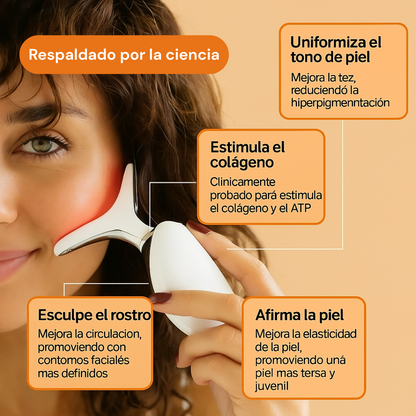 AFRODITA Escultor Facial LED 3 en 1