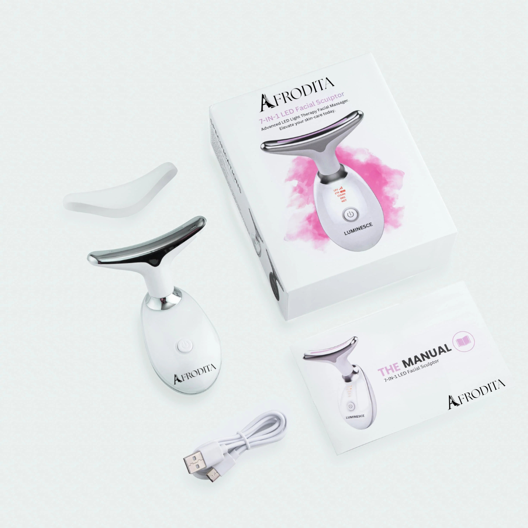 AFRODITA Escultor Facial LED 3 en 1